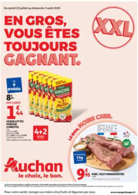 Prospectus Auchan BETHUNE : En gros, vous êtes toujours gagnant