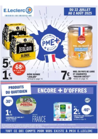 Prospectus E.Leclerc LE BLANC : TRAFIC POUVOIR ACHAT 9 - MIXTE