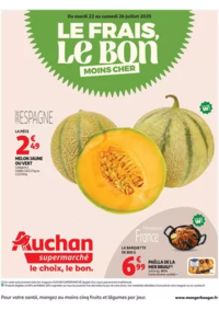 Prospectus Auchan Supermarché Paris 12 Reuilly : Les prix bas qui font du bien au quotidien