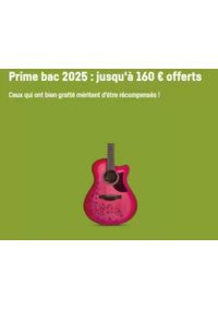 Prospectus CIC LE CHAMBON FEUGEROLLES : Prime bac 2025 : jusqu'à 160 € offerts