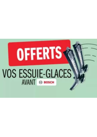 Prospectus Carglass COURBEVOIE : Vos balais d'essuie-glaces avant Bosch OFFERTS