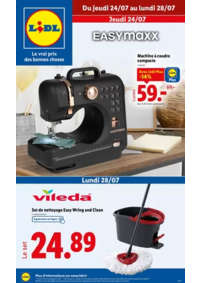 Prospectus Lidl HAZEBROUCK : Profitez des ventes Lidl et découvrez des produits sport, pour la cuisine et la maison !