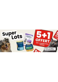 Prospectus Animalis Saint-Priest : Super lots 5+1 offert