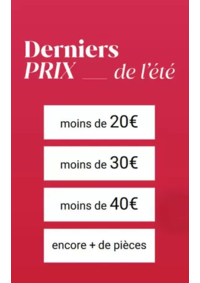 Prospectus Bréal Carhaix-Plouguer : Derniers prix de l'été femme