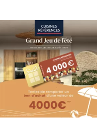 Prospectus Cuisines références NOYON : Le grand jeu de l'été est lancé !