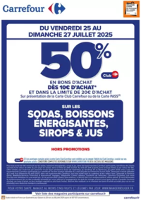 Prospectus Carrefour city MONTPELLIER 6 place Laissac : BON D’ACHAT EXCLUSIF