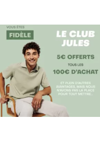 Prospectus Jules MARSEILLE - C.C. Auchan  : Le club jules