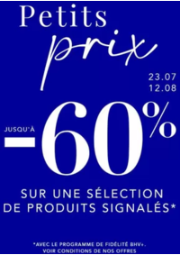 Prospectus BHV LYON LA PART DIEU : NOS VENTES PRIVÉES
