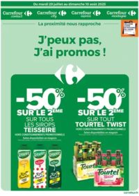 Prospectus Carrefour LATTES : J'PEUX PAS, J'AI PROMOS !