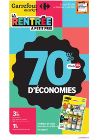 Prospectus Carrefour Market ISIGNY SUR MER : LA RENTRÉE À PETIT PRIX