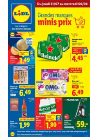 Prospectus Lidl VOUJEAUCOURT : Cette semaine, retrouvez un ensemble de produits de grandes marques à prix Lidl