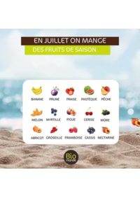 Prospectus Biomonde Rouen : Juillet fruits & legumes