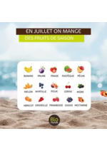 Prospectus Biomonde : Juillet fruits & legumes