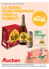 Prospectus Auchan AVIGNON : Foire à la bière : sans pression pour le budget