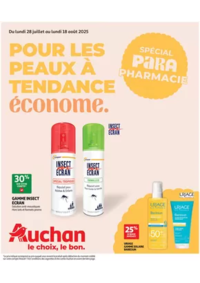 Prospectus Auchan LA TRINITÉ : Pour les peaux à tendance économe