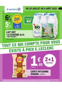 Prospectus E.Leclerc VILLENEUVE SUR LOT : DEPENSER MOINS 16