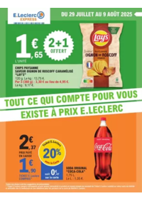 Prospectus E.Leclerc PUSEY : DEPENSER MOINS 16 - Express