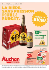 Prospectus Auchan Supermarché Orchies : FOIRE À LA BIÈRE