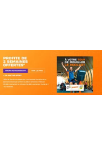 Prospectus Basic-Fit Castres : Offre de Bienvenue valable pour une nouvelle inscription à un abonnement annuel Comfort (24,99€/4 se