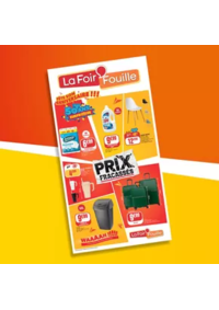 Prospectus La Foir'Fouille CARCASSONNE ZA La Ferraudière 170 Rue Alessandro Volta : Le genre de petits prix qui donnent envie de redécorer toute la maison et préparer son sac de plage…