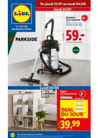 Prospectus Lidl CONFLANS STE HONORINE : Bricolage, mode et ameublement, ne manquez pas cette nouvelle vente Lidl !