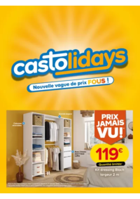 Prospectus Castorama CORMEILLES EN PARISIS : Castolidays - Nouvelle vague de prix fous !