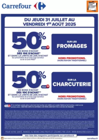Prospectus Carrefour city DEUIL-LA-BARRE : OPÉRATION BON D’ACHAT SUR FROMAGES & CHARCUTERIE