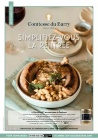 Prospectus Comtesse du Barry Nancy : SEPTEMBRE 2025