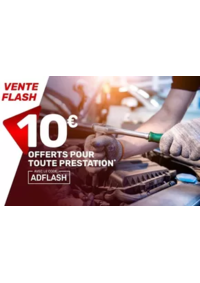 Prospectus AD GONESSE : Avec le code promo ADFLASH, faites réparer votre voiture pour pas cher