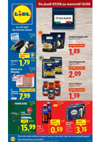 Prospectus Lidl JOINVILLE : Savourez le meilleur de la cuisine italienne avec notre gamme Italiamo à prix Lidl !