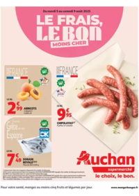 Prospectus Auchan Supermarché Beaumont 2 : Le frais, le bon moins cher