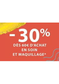 Prospectus Passion Beautés Chatte : Profitez de -30% dès 60€ en soin et maquillage* !