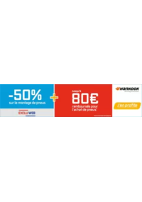 Prospectus Speedy NEMOURS : Pneus Hankook : jusqu'à 80€ remboursés