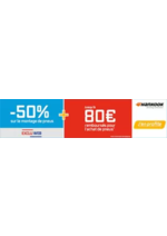 Promos et remises  : Pneus Hankook : jusqu'à 80€ remboursés