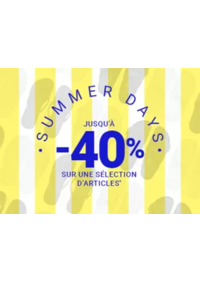 Prospectus Courir LE PONTET : Summer days -40%