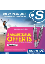 Prospectus Point S : Cet été, partez l'esprit tranquille en famille !