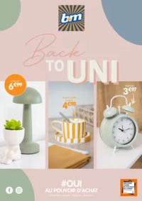 Prospectus Babou SAINT REMY : Back to Uni