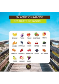 Prospectus Biomonde Viuz-en-Sallaz : Aout fruits & legumes