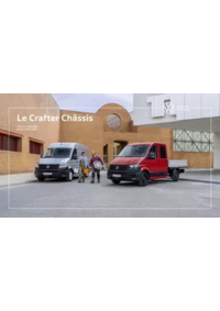 Prospectus Volkswagen Vente et Après-Vente FROIDECONCHE : Le Crafter Châssis