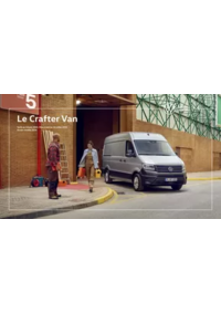 Prospectus Volkswagen Vente et Après-Vente PARIS 88 BOULEVARD PEREIRE : Le Crafter Van
