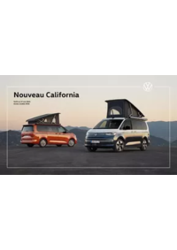 Prospectus Volkswagen Vente et Après-Vente PARIS 88 BOULEVARD PEREIRE : Nouveau California