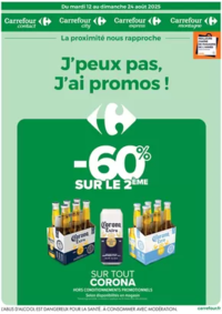 Prospectus Carrefour CHÂTEAU THIERRY : J'PEUX PAS J'AI PROMOS DU 12 AU 24 AOÛT