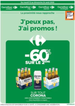 Prospectus Carrefour city : J'PEUX PAS J'AI PROMOS DU 12 AU 24 AOÛT