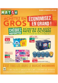Prospectus Supermarchés Match Dieuze : ACHETEZ EN GROS ÉCONOMISEZ EN GRAND !