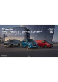 Prospectus Ford MAINTENON : Ford Nouveau Transit Custom 
