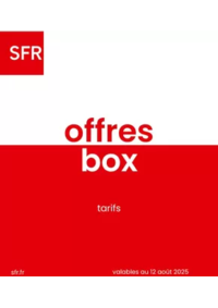 Prospectus SFR Dieppe - Grande rue : Offres box