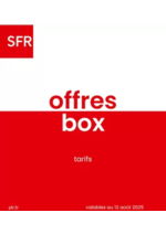 Prospectus SFR : Offres box