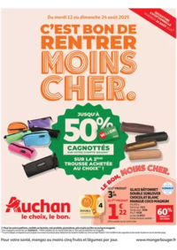 Prospectus Auchan VALENCIENNES : C'est bon de rentrer moins cher