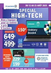 Prospectus Espace culturel E.Leclerc SABLE SUR SARTHE : HIGH-TECH RENTREE DES ELEVES