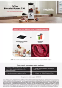 Prospectus Copra PARAY LE MONIAL : MAGIMIX VOUS OFFRE JUSQU'A 125€ DE CADEAUX